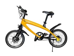 Skladací elektrobicykel ANTIK SmartCity e-bicykel PLUS, žltý