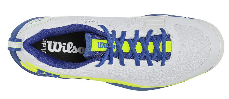 Wilson Rush Pro 4.5 white / amparo blue / safety yellow