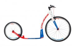 Kolobežka Crussis Cobra 4.4 bielo-modrá