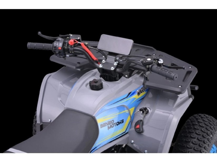 Benzínová čtyřkolka pro děti Beneo Motors WARRIOR modrá - 125cm3