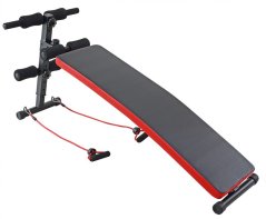 Šikmá lavica Lifefit Sit-up+ zahnutá