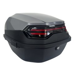 Zadní kufr k elektrickému skútru RACCEWAY® RC45, šedo-oranžový