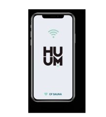 Ovládací panel HUUM s aplikací WIFI - černý