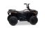 Elektrická čtyřkolka Beneo Arctic Cat 12V se zadním pohonem, černá, LED světla, lithiová baterie, 2 x 25W motor, originální licence