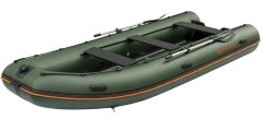 Člun Kolibri KM-450DSL zelený dřevěná podlaha