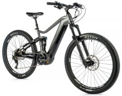 Celoodpružené horské elektrokolo Leader Fox Arran 29" 2023 šedá/černá
