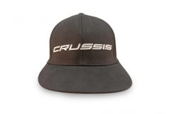 Šiltovka Crussis, čierna s bielym logom