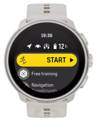 Suunto Run Frost Gray Silicone Strap