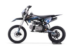 Benzinový Motocross pro dospívající děti i dospělé Beneo Motors Cross GRX modrý - 125cm3