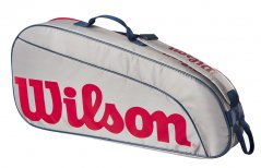 Tenisová taška Wilson Junior 3 Pack grey
