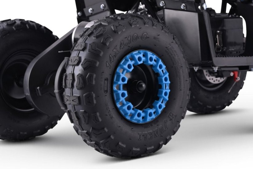 Elektrická čtyřkolka pro děti Beneo Motors ESCAPE-Electric modrá - 800W