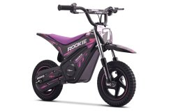 Detská elektrická minicross motorka Beneo ROOKIE 24V (12"), fialová, Lítiová batéria, 250W Bezuhlíkový motor, Kotúčová brzda