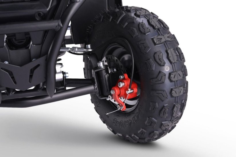 Elektrická čtyřkolka pro děti Beneo Motors ESCAPE-Electric červená - 800W