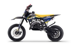 Benzínový motokros pro děti Beneo Motors Cross TRX žlutý - 60cm3