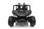 Elektrické auto Beneo T-REX Ride 4x4 dvoumístné 24V, černé, MP3 přehrávač se vstupem USB/AUX, pohon 4x4, lithiová baterie, odpružení, dálkové ovládání, LED světla