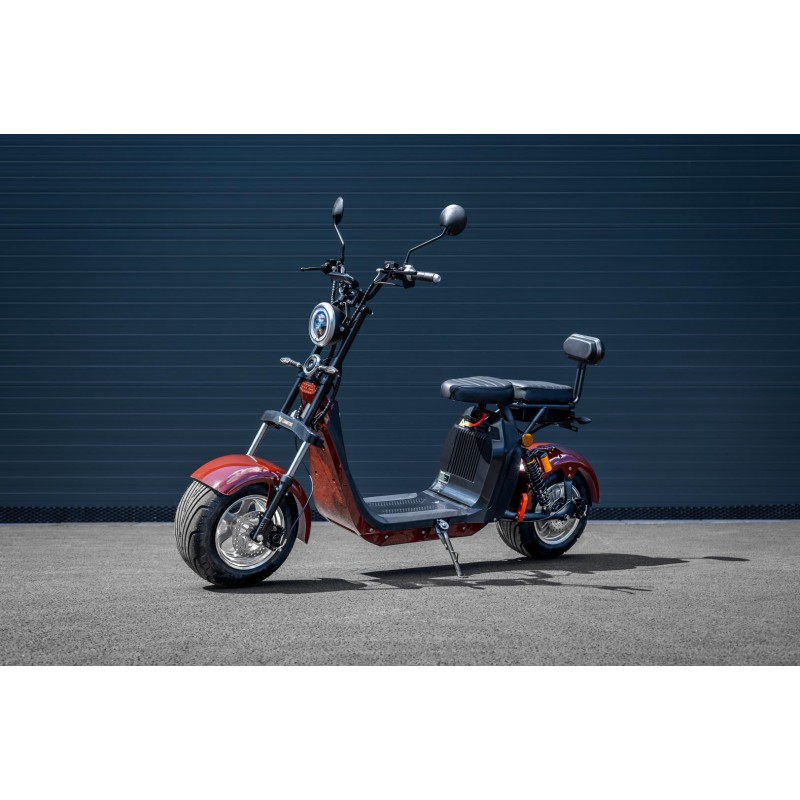 Elektrický skútr Lera Scooters C2 2000W hnědý