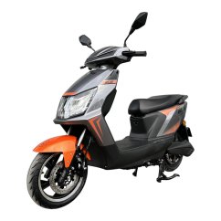 Elektrický skútr RACCEWAY® RC45, šedo-oranžový