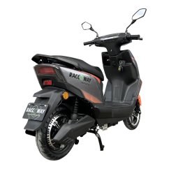 Elektrický skútr RACCEWAY® RC45, šedo-oranžový