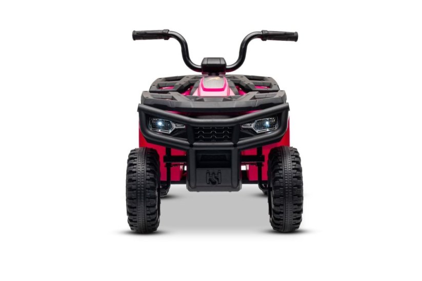 Elektrická čtyřkolka Beneo Arctic Cat 12V se zadním pohonem, růžová, LED světla, lithiová baterie, 2 x 25W motor, originální licence