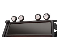 Beneo Elektrické autíčko Land Rover Defender 110 SVX 12V, čierne, 4X4 pohon, LED svetlá, predné aj zadné odpruženie kolies, 2.4 GHz diaľkové ovládanie, USB/Aux Vstup, Bluetooth, Lítiová batéria, 4 X 25W motor, ORIGINÁL licencia