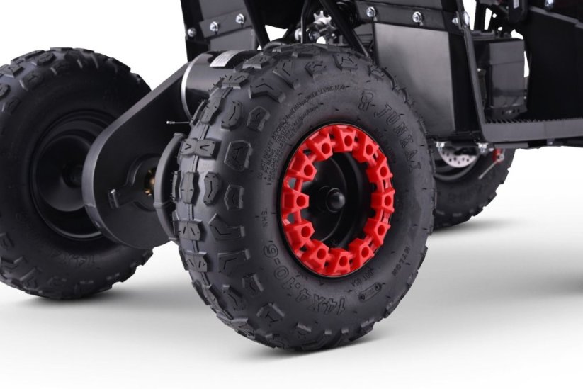 Elektrická čtyřkolka pro děti Beneo Motors ESCAPE-Electric červená - 800W