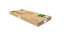 Prístrešok na drevo G21 WOH 682 - 302 x 119 cm, šedý