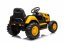Beneo Licencovaný elektrický Bagr Caterpillar, Jednomístný, žlutý, USB vstupem na MP3 Přehrávači, Zadním pohonem s 2 x 30W Motory a Lithiovou baterií