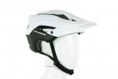 Cyklistická helma Crussis 03012 - bílo-černá