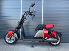 Elektrická koloběžka Lera Scooters C7 3000W červená