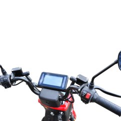 Elektrický skútr RACCEWAY® PAREZ 25, bez registračního dokladu, lithiová baterie 19 Ah, červený