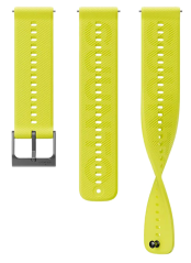 Suunto 22mm Athletic 6 Silicone Strap lime S+M