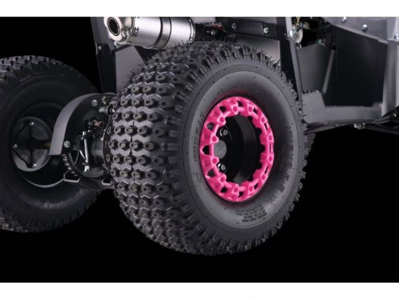 Benzínová štvorkolka pre deti Beneo Motors WARRIOR ružová - 125cm3