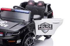 Eljet Dětské elektrické auto policie SUV černá, Li-Ion