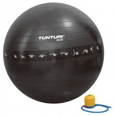 Gymnastický míč Tunturi zesílený 55 cm černá