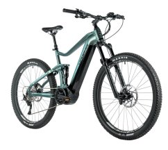 Celoodpružené horské elektrokolo Leader Fox Arran 29" 2023 zelená