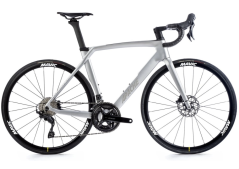 Silniční kolo Apache Gila RS3, stříbrné, 54 cm
