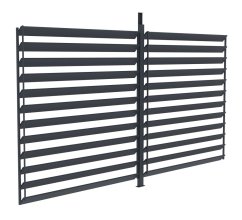 Příslušenství G21 otočná lamelová stěna 3,7x2,2 m pro pergolu Austin