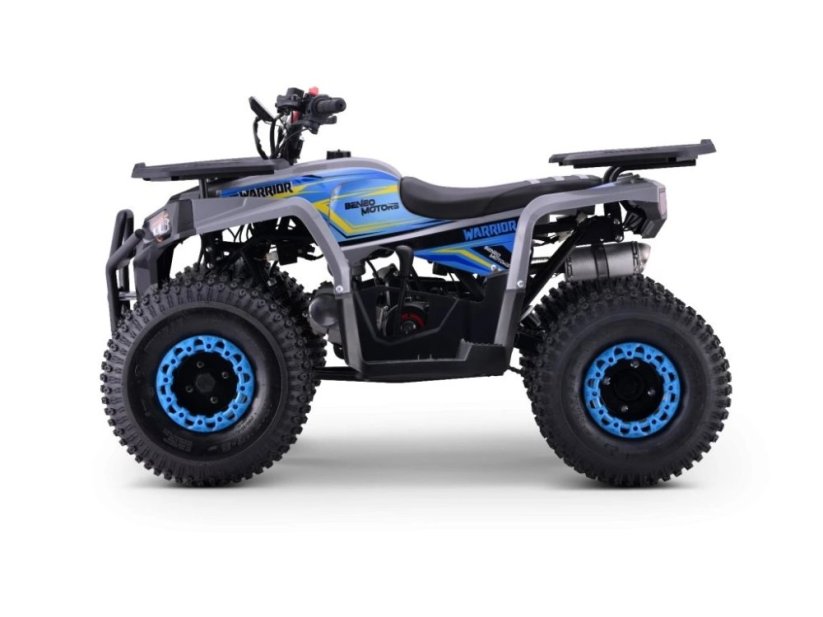 Benzínová čtyřkolka pro děti Beneo Motors WARRIOR modrá - 125cm3