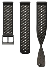 Suunto 22mm Athletic 8 Silicone Strap black S+M