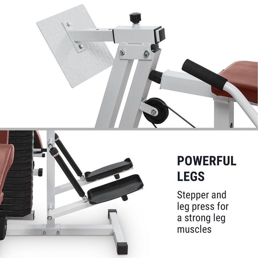 Klarfit ULTIMATE GYM 9000 biela