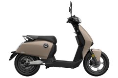 Motocykel Super Soco CUX sivý