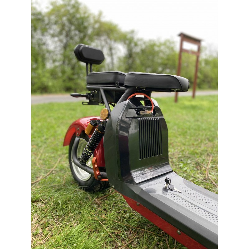 Elektrická koloběžka Lera Scooters C2 2000W červená