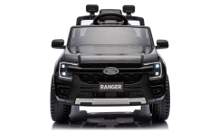 Elektrické autíčko Beneo Ford 707 12V, šedá, Koženkové sedadlo, 2,4 GHz diaľkové ovládanie, Bluetooth / USB Vstup, Odpruženie, 12V batéria, Plastové kolesá, 2 X 30W MOTOR, ORIGINAL licencia