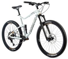 Celoodpružený horský bicykel Leader Fox Harper 29" 2023 biela