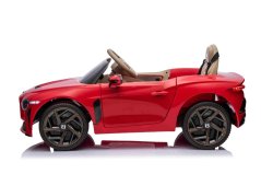 Elektrické autíčko Bentley Bacalar 12V, červené, Dvere otvárajúce sa nahor, 2.4 GHz diaľkové ovládanie, LED svetlá, USB/Aux Vstup, Odpruženie, Lítiová batéria, 2 X 25W motor, ORIGINÁL licencia