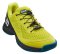Juniorská tenisová obuv Wilson Rush Pro Jr 4.0 QL sulphur spring / black / blue coral