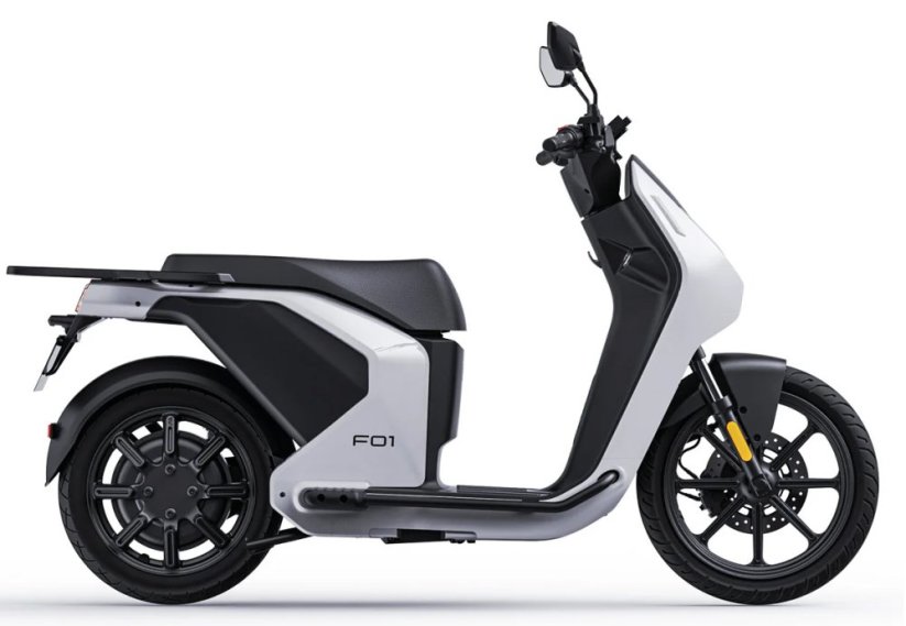 Motocykel Super Soco F01 biely