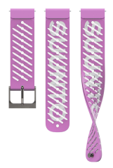 Suunto 22mm Athletic 5 Silicone Strap Orchid Purple S+M