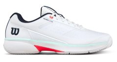 Wilson Rush Pro Lite 5 Clay bílá / hnědá / ohnivě korálová