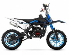 Motocykl Minicross XTR 702 49CC 2T E-Start černo-modrá